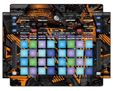Pioneer DJ DDJ XP 1 Skin Ridge Orange